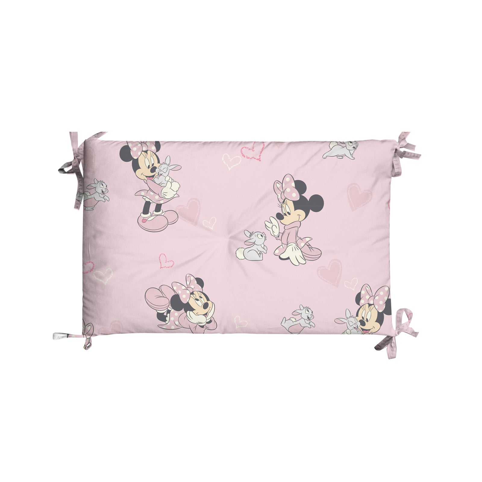 Caleffi Paracolpi per Lettino Minnie Amici Topolina Rosa Cameretta Disney Caleffi 