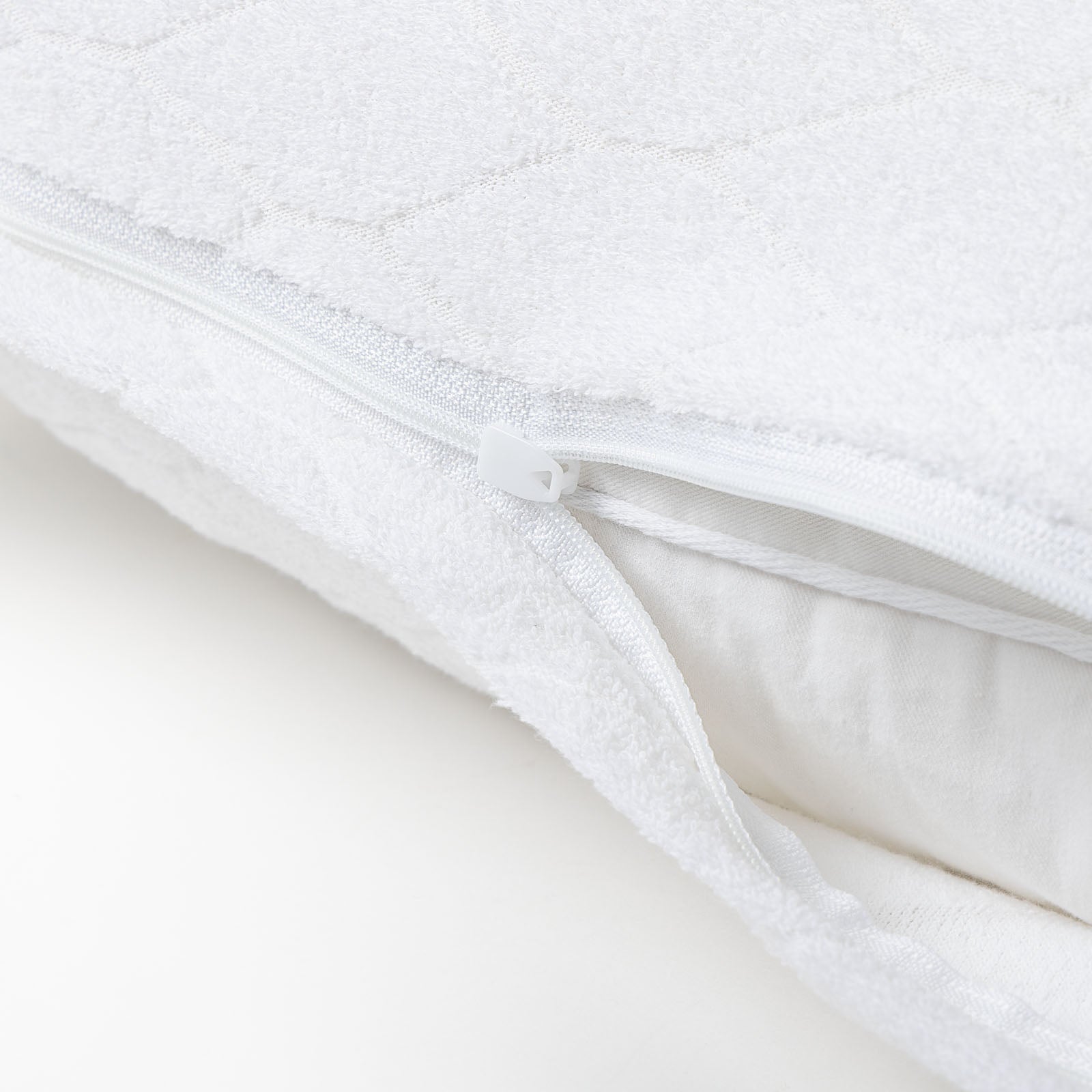 Copriguanciale-Standard-Unica-Buonanotte-Tinta Unita-Caleffi-Jersey-di-Cotone-Senza-imbottitura