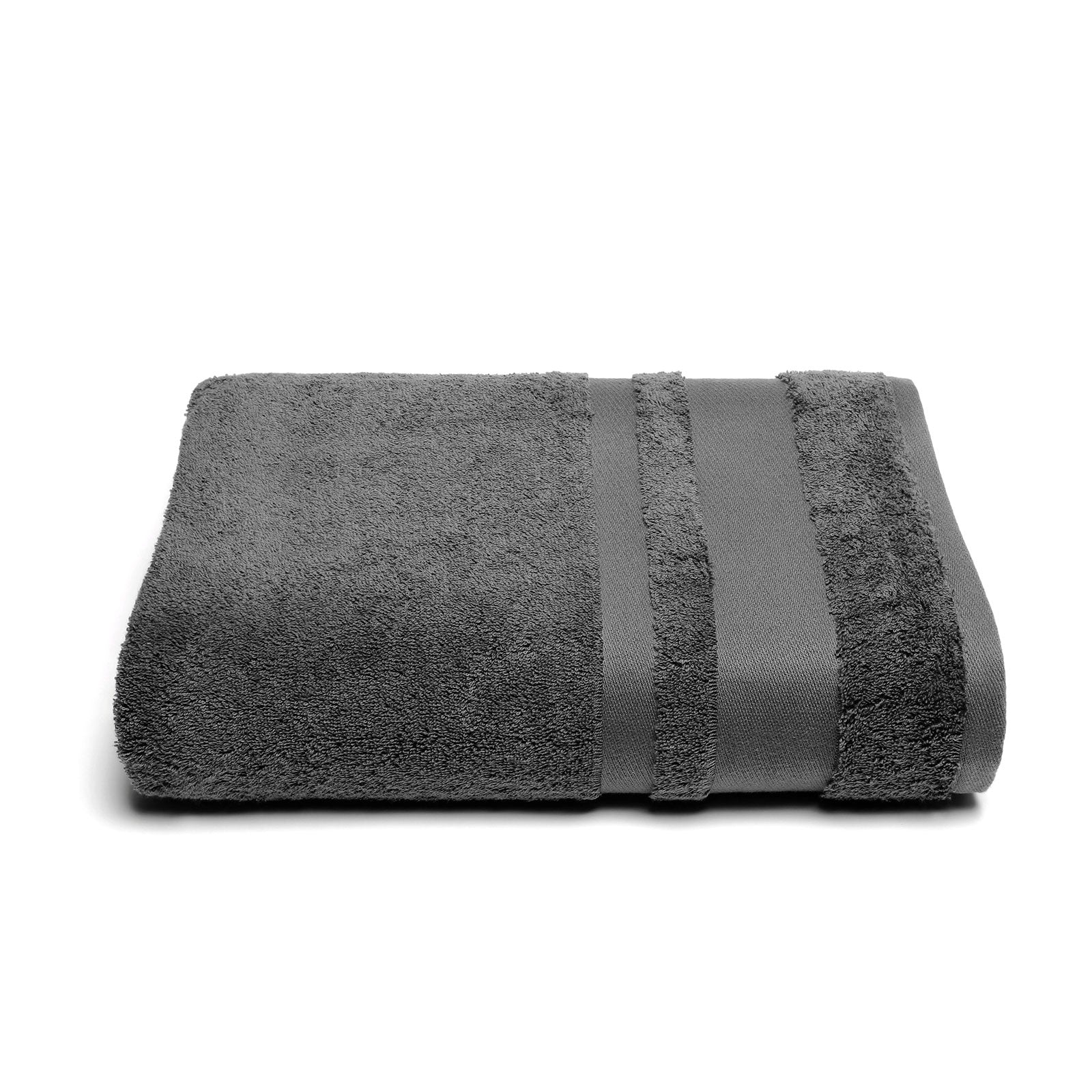 Telo-bagno-Standard-Antracite-Soft-Tinta Unita-Caleffi-Cotone-Senza-imbottitura
